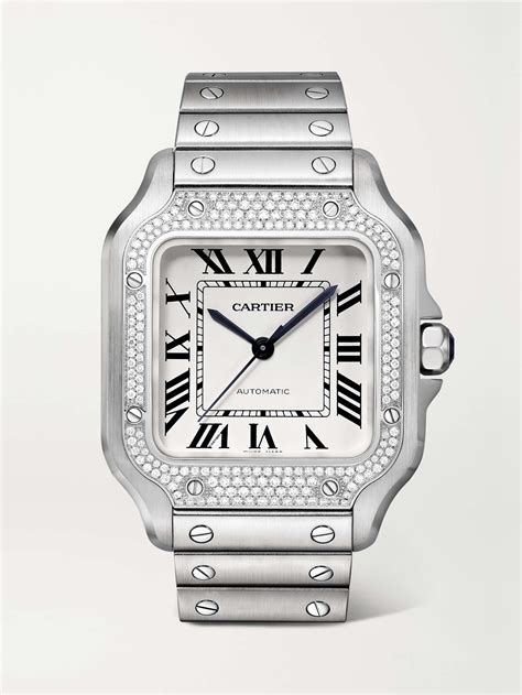 cartier watch diamond|cartier watch full diamond.